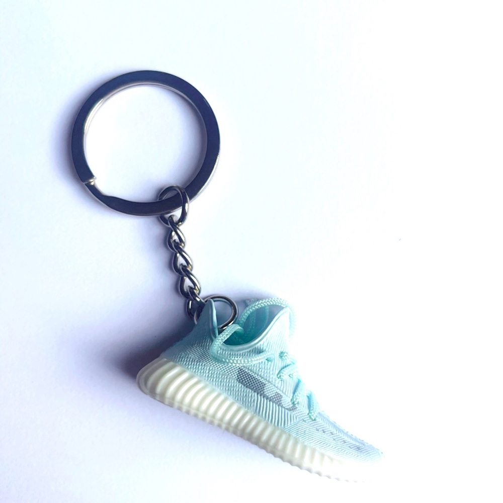 Mini shoe keychain. Listing is for ONE keychain pictured.